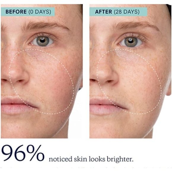 KORA ORGANIC Turmeric Brightening Exfoliating Mask 3.38oz/100ml Authentic 2in1 - Picture 3 of 3